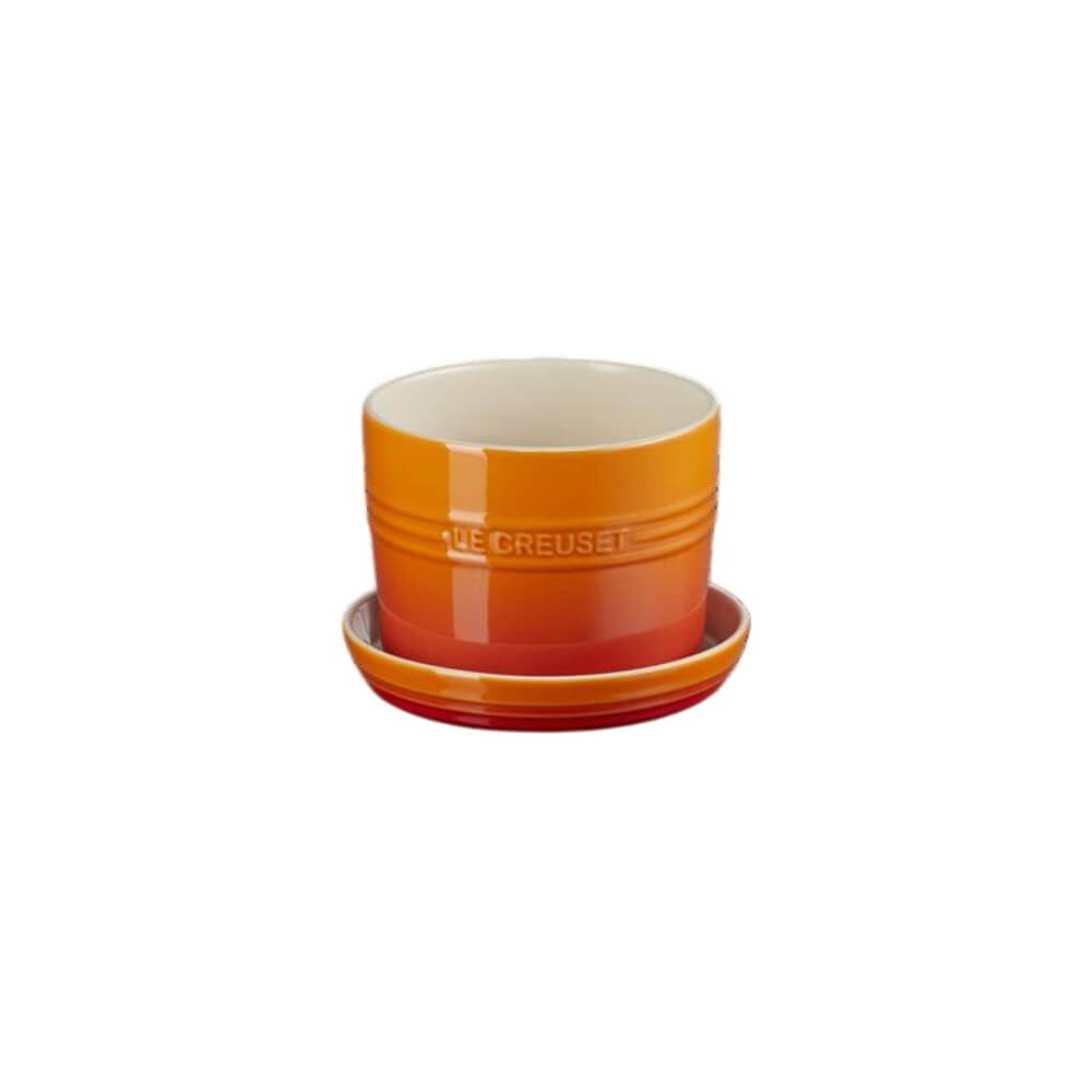 Le Creuset 14cm Herb Planter With Tray